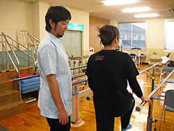 運動療法治療の様子